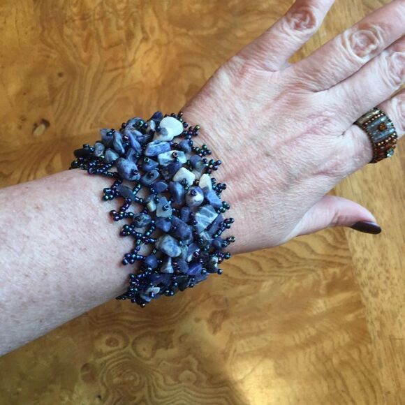 FANTASTIC BLUE Rock Bracelet! - Picture 5 of 6